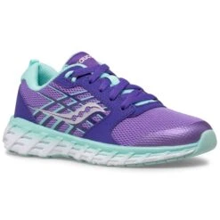 SAUCONY Girls' Wind 2.0 Running Shoes