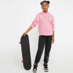 CHAMPION Girls' French Terry Hoodie -Activewear Of Kid Shop 2084946 607 alt3