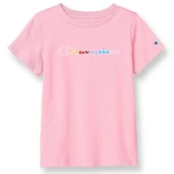 CHAMPION Girls' (4-6X) Classic Short-Sleeve Tee 8 CHAMPION Girls' (4-6X) Classic Short-Sleeve Tee -Activewear Of Kid Shop 2084950 607 alt2