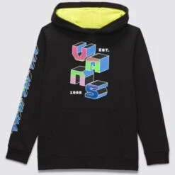 VANS Boys' Digital Flash Pullover Hoodie 11 VANS Boys' Digital Flash Pullover Hoodie -Activewear Of Kid Shop 2085274 001 alt4