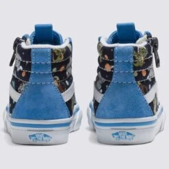 VANS Toddlers' Glow Cosmic Zoo SK8-HI Reissue Side-Zip Shoes -Activewear Of Kid Shop 2085445 408 alt2