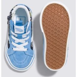 VANS Toddlers' Glow Cosmic Zoo SK8-HI Reissue Side-Zip Shoes -Activewear Of Kid Shop 2085445 408 alt3