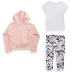 RBX Girls' Hoodie/Tee/Legging 3-Piece Set -Activewear Of Kid Shop 2085478 607 alt1