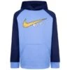 NIKE Kids' Colorblock Therma-FIT Pullover Hoodie -Activewear Of Kid Shop 2085775 404 main