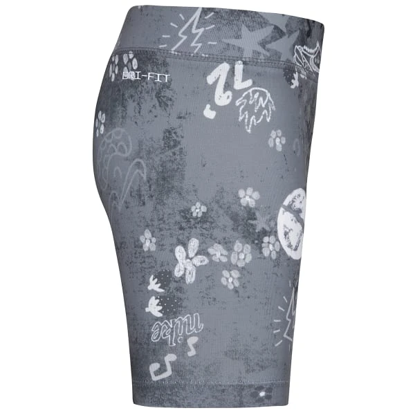 NIKE Little Girls' Icon Clash Bike Shorts 7 NIKE Little Girls' Icon Clash Bike Shorts - Image 5