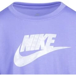 NIKE Girls' Cloud Wash Long-Sleeve Tee -Activewear Of Kid Shop 2085790 406 alt2