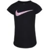 NIKE Girls' Filled Swoosh Short-Sleeve Tee 2 NIKE Girls' Filled Swoosh Short-Sleeve Tee -Activewear Of Kid Shop 2085792 001 main