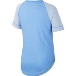 NIKE Girls' Sportswear Dri-Fit Short-Sleeve Trophy Tee -Activewear Of Kid Shop 2086285 408 alt1