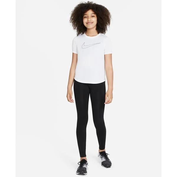 NIKE Big Girls' Dri-FIT Short-Sleeve Training Top 7 NIKE Big Girls' Dri-FIT Short-Sleeve Training Top - Image 5