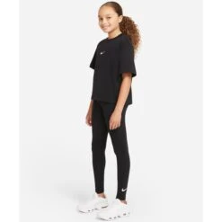 NIKE Big Girls' Sportswear Swoosh Leggings 9 NIKE Big Girls' Sportswear Swoosh Leggings -Activewear Of Kid Shop 2086323 001 alt3